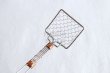 Photo3: Tofu strainer stainless with copper bean curd ladle square 4.5 cm　   (3)