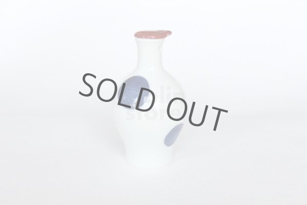 Photo3: Arita imari sd Porcelain Japanese soy sauce bottle  nishokumarumon 140ml (3)