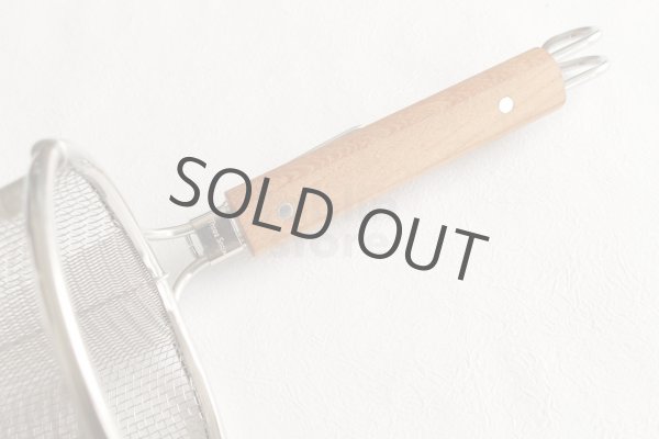 Photo3: ramen strainer stainless steel shin noodle for professional 140 x 130 mm (3)