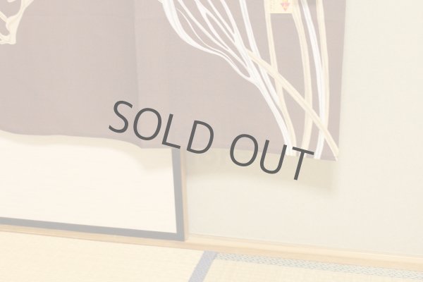 Photo6: Noren CSMO Japanese door curtain Modern Calla 85 x 170cm (6)