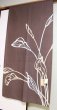 Photo2: Noren CSMO Japanese door curtain Modern Calla 85 x 170cm (2)