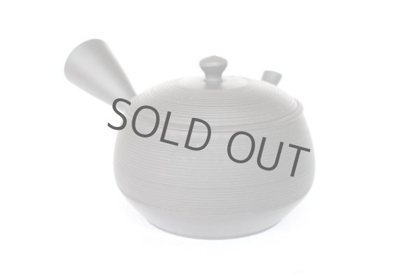Photo2: Tokoname YT ware Japanese tea pot Gyokko ceramic tea strainer black syudei 300ml (2)