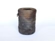 Photo1: Shigaraki pottery MG Japanese wall-hanging vase tabimakura kamahen H13cm (1)