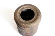 Photo3: Shigaraki pottery MG Japanese wall-hanging vase tabimakura kamahen H13cm (3)