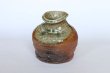 Photo11: Shigaraki pottery MG Japanese wall-hanging vase ko uzukumaru H10.5cm (11)