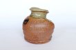 Photo8: Shigaraki pottery MG Japanese wall-hanging vase ko uzukumaru H10.5cm (8)