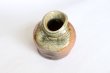 Photo5: Shigaraki pottery MG Japanese wall-hanging vase ko uzukumaru H10.5cm (5)