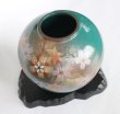 Photo2: Kutani ware Hana mai gogohan High Quality Japanese vase (2)