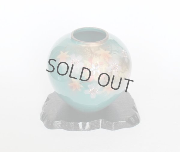 Photo3: Kutani ware Hana mai gogohan High Quality Japanese vase (3)