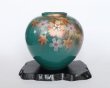 Photo1: Kutani ware Hana mai gogohan High Quality Japanese vase (1)