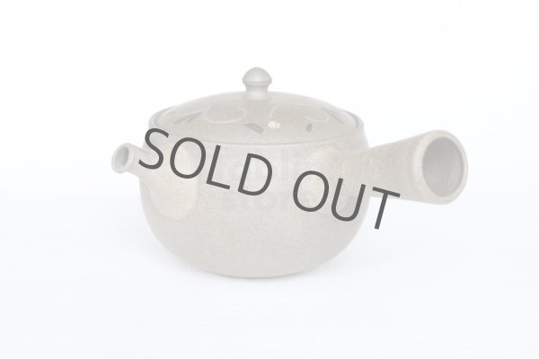 Photo12: Tokoname pottery YT Japanese tea pot kyusu yakishime Yutaka karakusa 300ml (12)