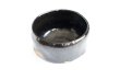 Photo12: Kuro black Raku ware Shoraku Sasaki Jyo Japanese matcha tea bowl chawan with a wooden box (12)