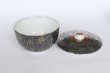 Photo9: Kutani yaki ware Futatuki Kumidashi Korinbai Japanese tea cup (set of 5) (9)