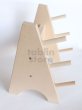 Photo4: Japanese wooden knife stand display holder tower rack for 3 knives (4)