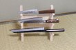Photo3: Japanese wooden knife stand display holder tower rack for 3 knives (3)