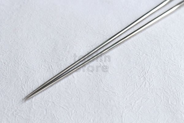 Photo8: Moribashi Chopsticks Honyaki All stainless steel Japanese Sushi Chef's Garnishing hexagon  (8)