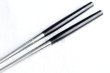 Photo9: Moribashi Chopsticks Honyaki stainless steel Japanese Sushi Chef's Garnishing Round Black plywood any size (9)