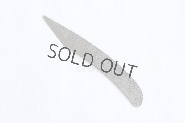 Photo8: Kiridashi Grafting knife Woodworking Okeya Yasuki blue 2 steel Left hand BW 24mm (8)