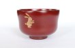Photo5: Japanese Echizen Urushi lacquer soup rice bowl wan rabbit D10.3cm set of 2 (5)