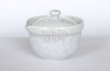Photo6: Kiyomizu porcelain Japanese tea pot Shiboridashi white crystal glaze Toan 170ml (6)