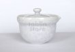 Photo5: Kiyomizu porcelain Japanese tea pot Shiboridashi white crystal glaze Toan 170ml (5)