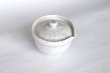 Photo4: Kiyomizu porcelain Japanese tea pot Shiboridashi white crystal glaze Toan 170ml (4)