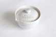 Photo3: Kiyomizu porcelain Japanese tea pot Shiboridashi white crystal glaze Toan 170ml (3)
