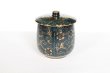 Photo9: Kutani porcelain Futatuki Yunomi blue gold aotibu Japanese tea cup (set of 2) (9)