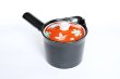Photo2: Arita Porcelain Japanese tea pot Shunjyu red S type strainer black 375ml (2)