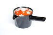 Photo3: Arita Porcelain Japanese tea pot Shunjyu red S type strainer black 375ml (3)