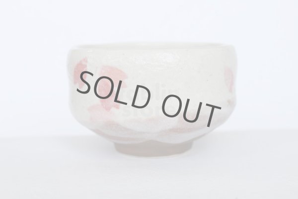 Photo5: Mino ware Japanese pottery tea ceremony bowl Matcha chawan sakura sho noten (5)