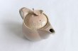 Photo6: Hagi yaki ware Japanese tea pot Mai with stainless tea strainer 390ml (6)
