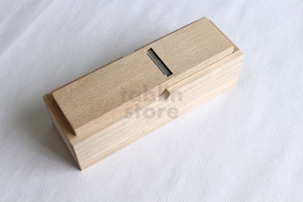 Photo4: Tsunesaburo Dried Bonito Katsuobushi Shaver Blue 1 steel Easy maintenance Plane Small (4)