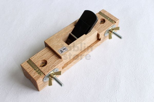 Photo8: Tsunesaburo Kaku Mentori kanna Chamfer Plane Shunran Blue 1 steel (8)