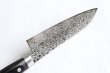 Photo2: Sakai Takayuki Mirror Polish Damascus 45 layer Santoku knife 170mm  (2)