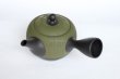 Photo9: Tokoname Japanese tea pot kyusu YT Shohou needle green 320ml (9)