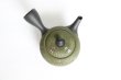 Photo8: Tokoname Japanese tea pot kyusu YT Shohou needle green 320ml (8)