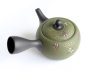Photo5: Tokoname Japanese tea pot kyusu YT Shohou needle green 320ml (5)