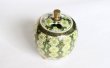 Photo7: Kutani Porcelain Japanese incense burner Kikuzume chrysanth H10cm (7)