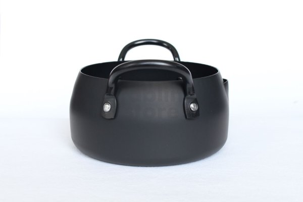 Photo5: Wahei Japanese TEMPURA IRON Flying Pan fritter Pot D16cm  (5)