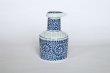 Photo5: Arita porcelain Japanese soy sauce pot bottle tako karakusa blue 200ml (5)