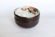 Photo6: Kutani matcha chawan Japanese tea ceremony bowl dojime camellia (6)