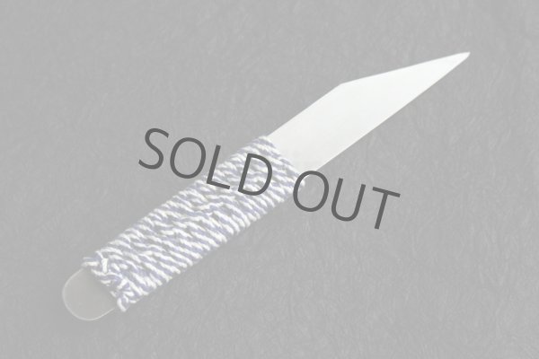 Photo11: Ibuki Kiridashi knife Japanese kogatana Woodworking Tsukamaki white 2 steel (11)
