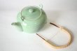 Photo6: Arita Porcelain sd Dobin Japanese tea pot sagano light green 650ml  (6)