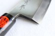 Photo9: Shigeki Tanaka Blue 2 steel Kasumi Deba knife any size (9)