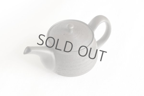 Photo9:  Tokoname Japanese tea pot Hokuryu ceramic tea strainer sendan black 280ml (9)