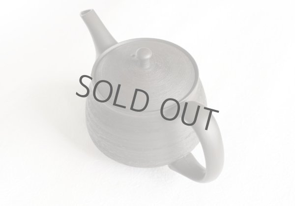 Photo8:  Tokoname Japanese tea pot Hokuryu ceramic tea strainer sendan black 280ml (8)