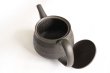 Photo7:  Tokoname Japanese tea pot Hokuryu ceramic tea strainer sendan black 280ml (7)