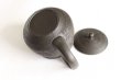 Photo6:  Tokoname Japanese tea pot Hokuryu ceramic tea strainer sendan black 280ml (6)