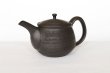 Photo3:  Tokoname Japanese tea pot Hokuryu ceramic tea strainer sendan black 280ml (3)